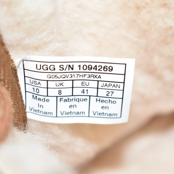 NEW UGG NEUMEL CHUKKA BOOT SHEARLING CHESTNUT WINTER 10 (D24) - Picture 8 of 8